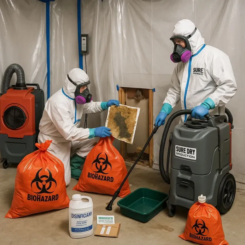Contaminated Water Handling Protocols process in Pine Bluffs, WY