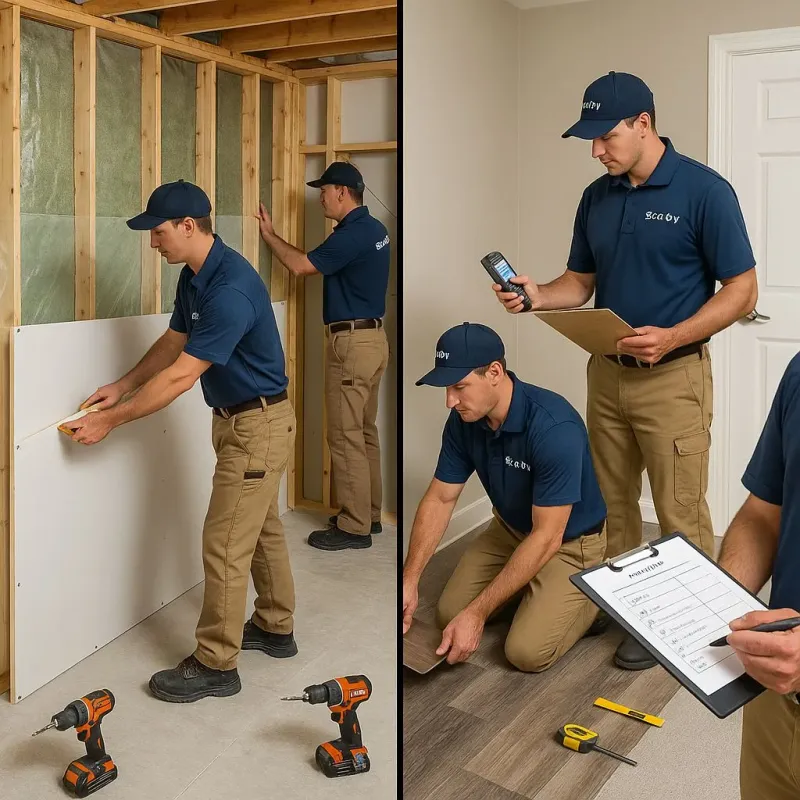 Repairs and Reconstruction process in Pine Bluffs, WY