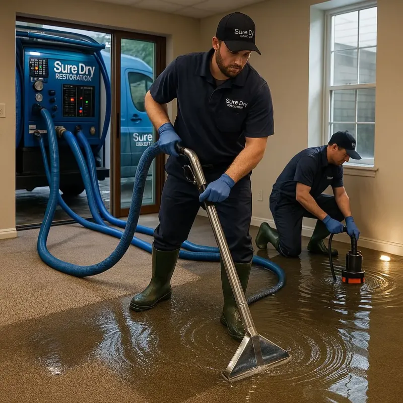 Water Extraction and Removal process in Pine Bluffs, WY